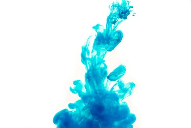 dye dispersion in water
